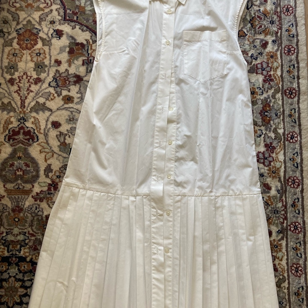 Public School White Pleated Mini Dress in Mint Condition! - Picture 4 of 10